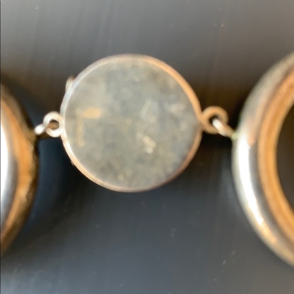 Vintage Sterling Silver Link Necklace - Picture 4 of 5